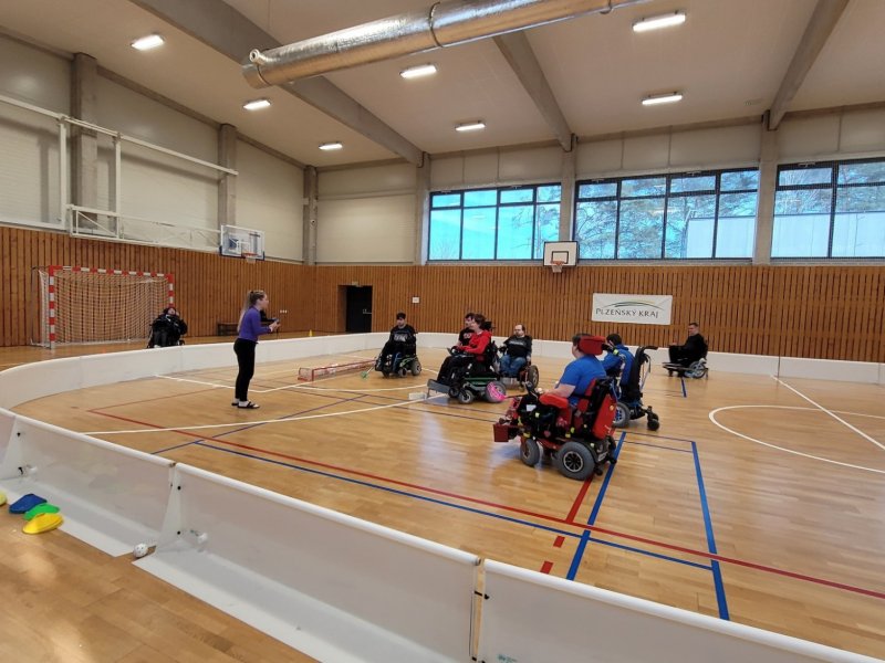 Soustředění sportovců Lenox SK Indians a TJ Halma na Prokopávce