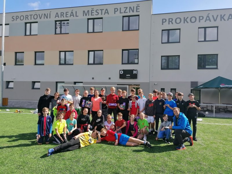 Sportovní den Církevního gymnázia Plzeň 