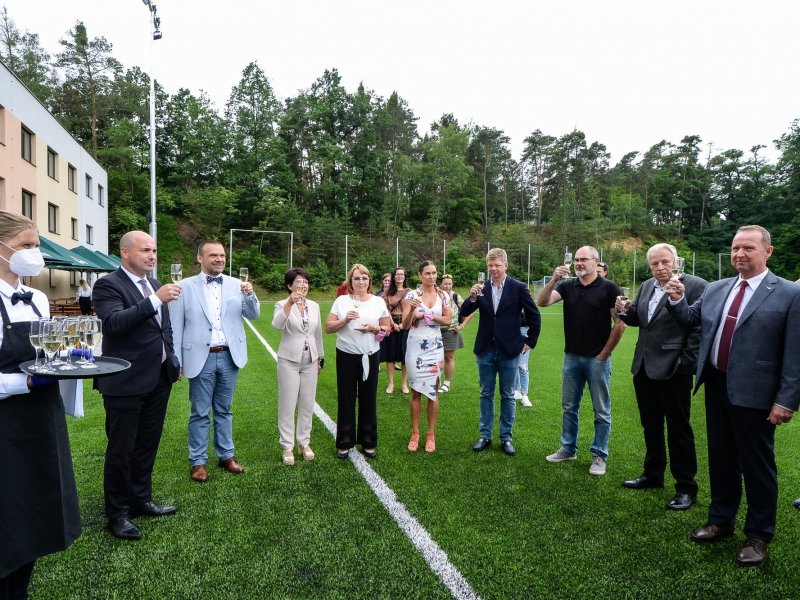 Slavnostní otevření Sportovního areálu Prokopávka