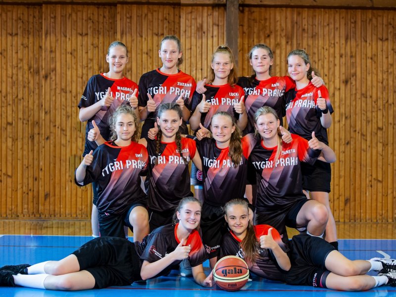 Vánoční soustředění basketbalistek U14/U15 BŠ Tygři Praha