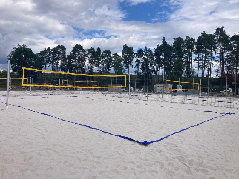 Beach volejbalové kurty otevřeny 