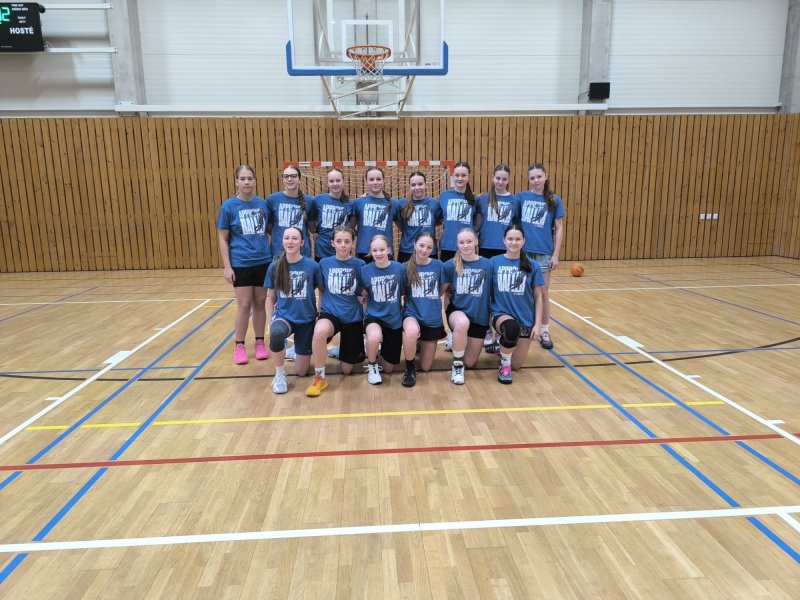 Soustředění basketbalového regionálního výběru U14 dívek v sportovním areálu Prokopávka