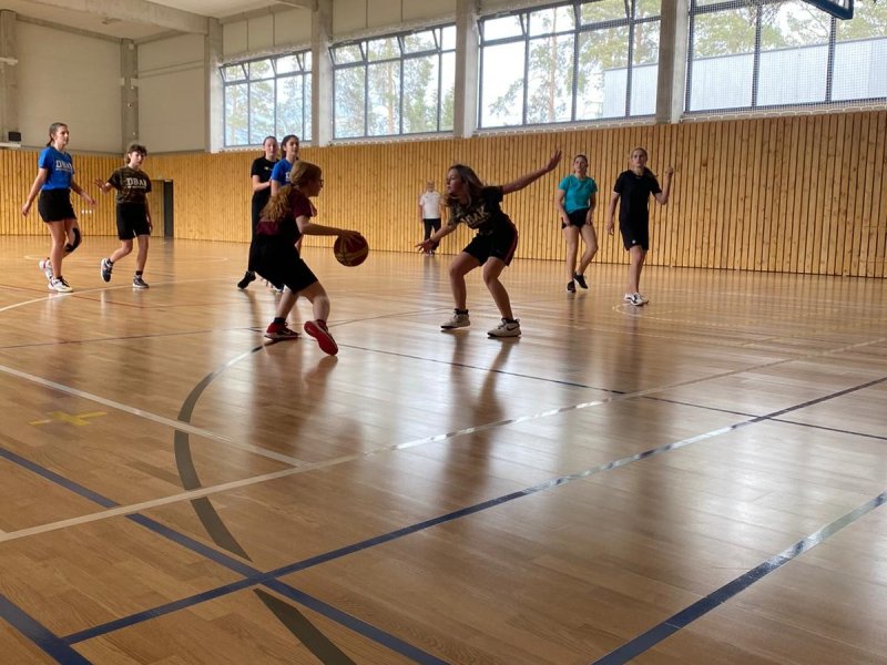 Basketbalový trénink